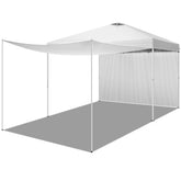 HAOYYE Pop Up Canopy Tent with 2 Removable Sidewalls Outdoor Portable Gazebo with Waterproof UV Resistant Oxford Fabric Carrying Bag and Steel Frame for Patio Camping Lawn Backyard Events